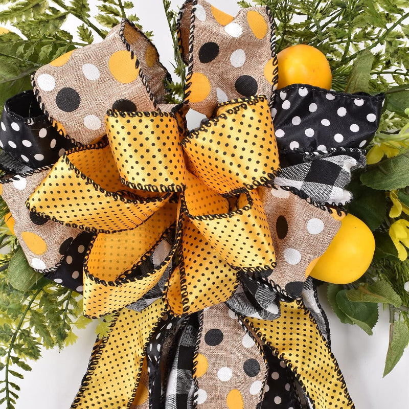 Artificial Lemon Swag – Decorative Floral Accent