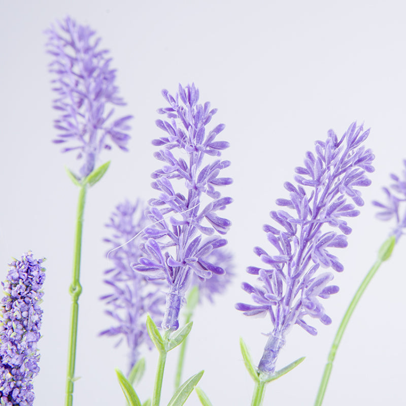 Artificial Lavender Potted Plant For Home Accents