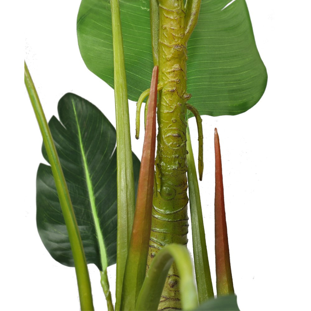 Nordic Style Artificial Strelitzia Reginae In Pot