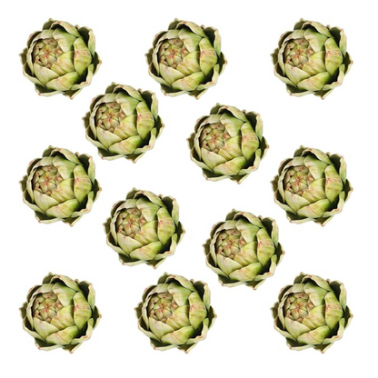 Artificial Artichokes Decoration Realistic Vegetables For Home