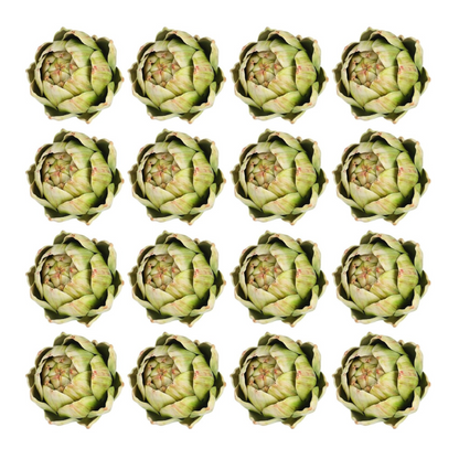 Artificial Artichokes Decoration Realistic Vegetables For Home