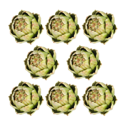 Artificial Artichokes Decoration Realistic Vegetables For Home