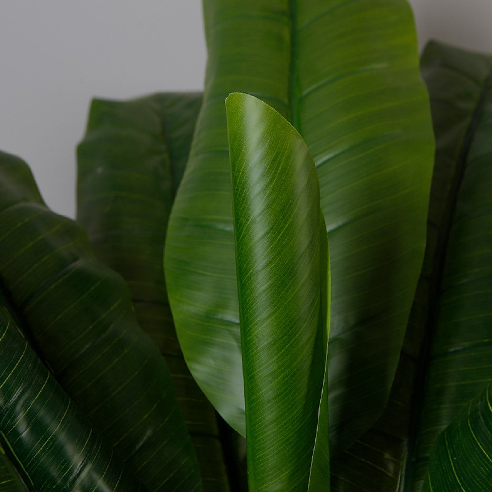 Artificial Banana Leaf Tree For Indoor Decor