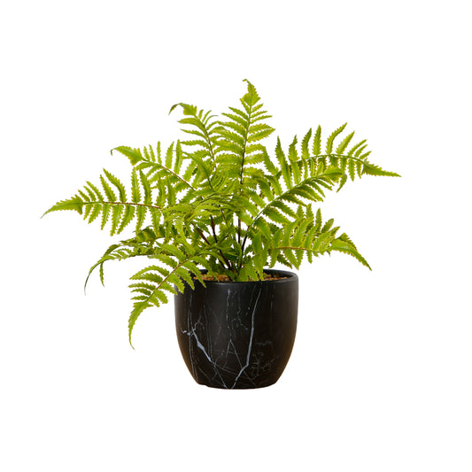 Artificial Fern Plant With Pot