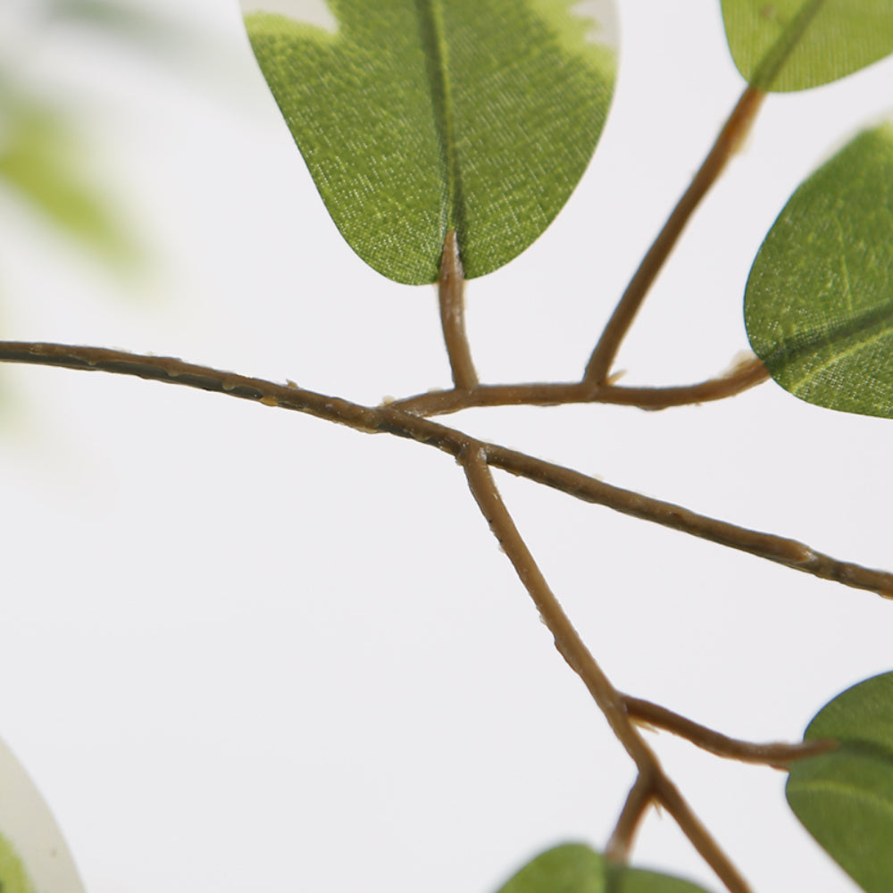 Artificial Ficus Tree With Variegated Leaves