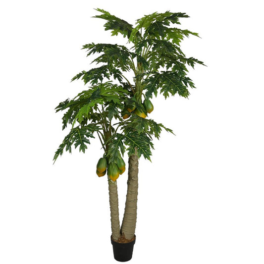 Artificial Large Papaya Faux Tree