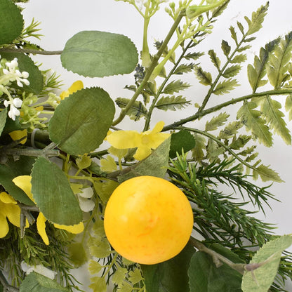 Artificial Lemon Swag – Decorative Floral Accent