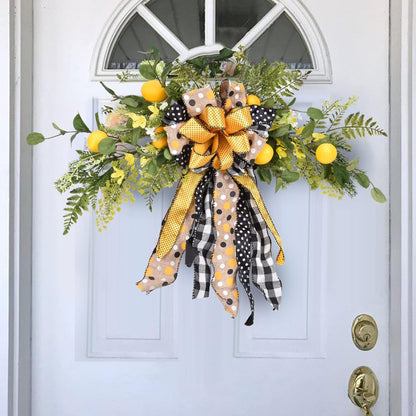 Artificial Lemon Swag – Decorative Floral Accent