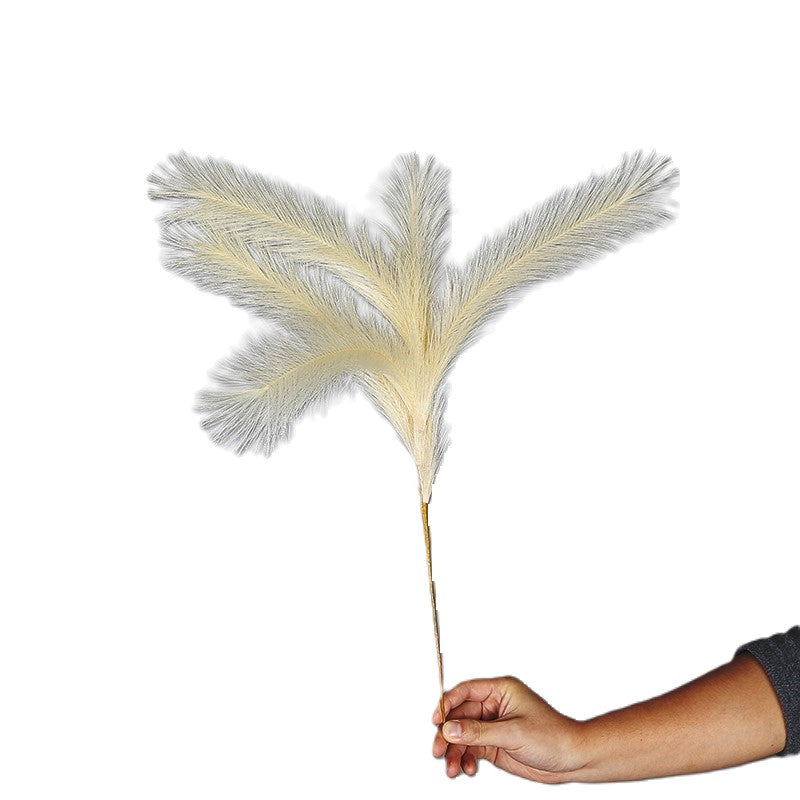 Artificial Light Pampas Grass Stem