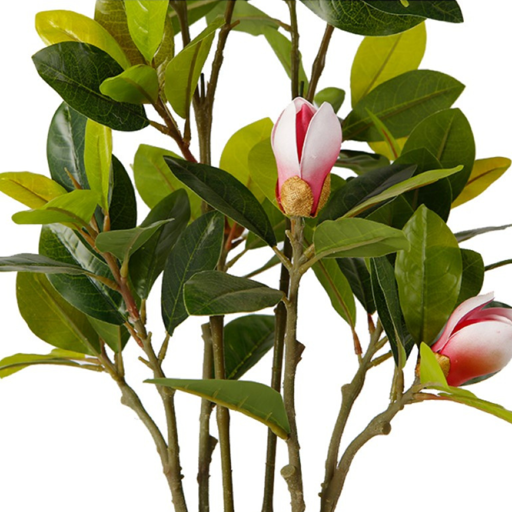 Artificial Magnolia Orchid Plant Display