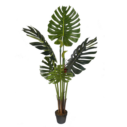 Artificial Monstera Deliciosa Leaf Plant