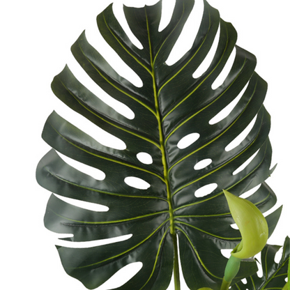 Artificial Monstera Deliciosa Leaf Plant