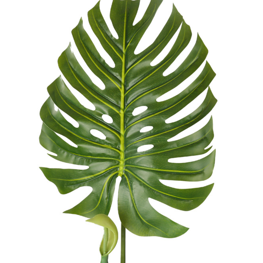 Artificial Monstera Deliciosa Leaf Plant