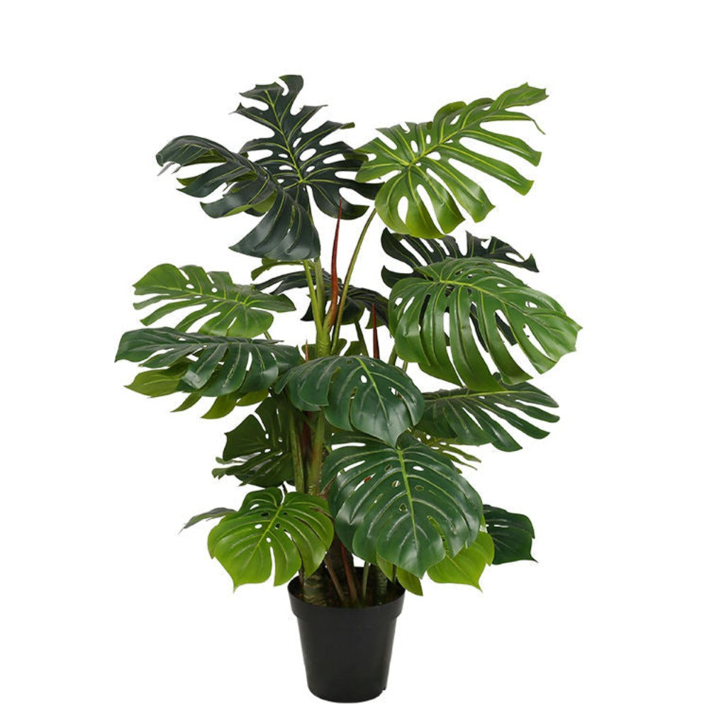 Artificial Monstera Plant In Pot