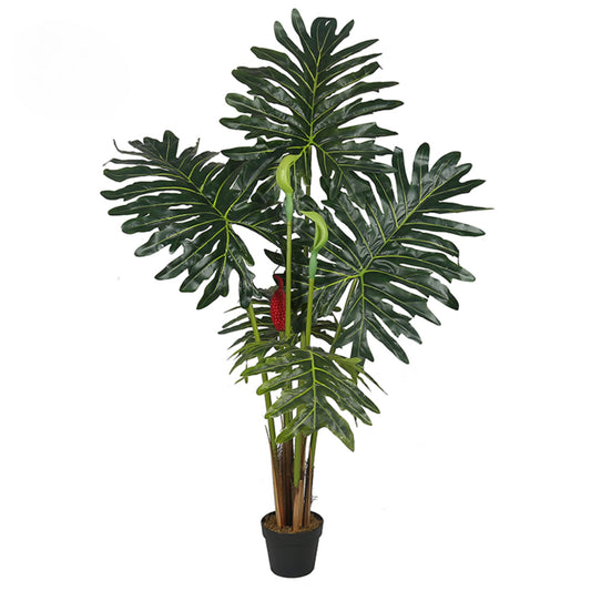 Artificial Philodendron Schott Plant for Decor