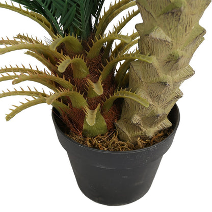 Artificial Plastic Cycas Tree For Indoor Decoration