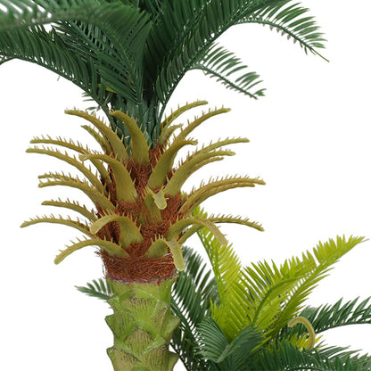 Artificial Plastic Cycas Tree For Indoor Decoration