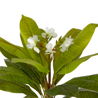 Artificial Plumeria Tree In Pot