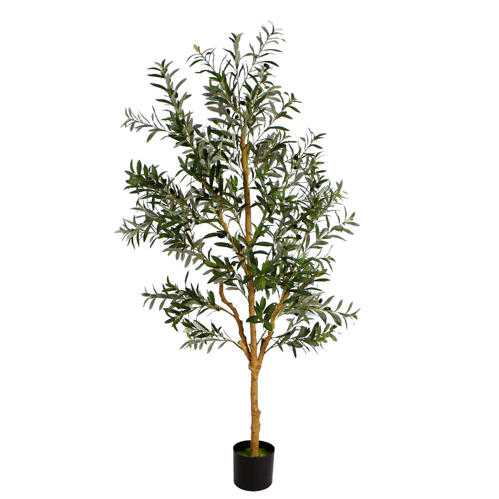 Artificial Potted Olive Tree