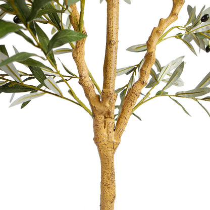 Artificial Potted Olive Tree