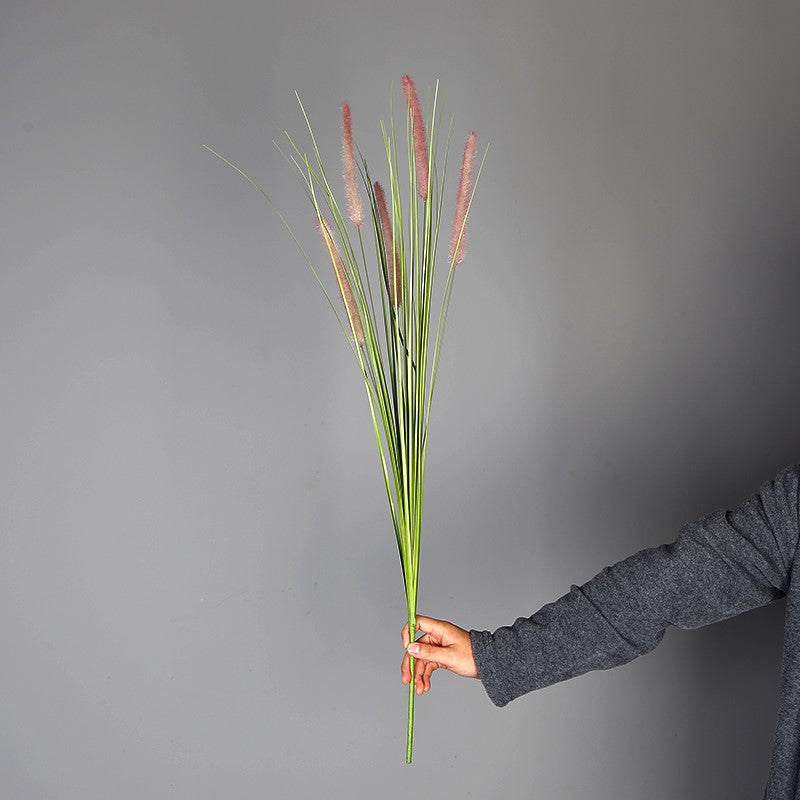 Artificial Reed Bundle With Long Leaves