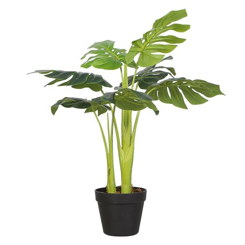 Artificial Split Leaf Bonsai Potted Plant