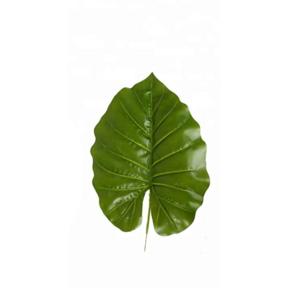 Artificial Taro Decorative Leaf