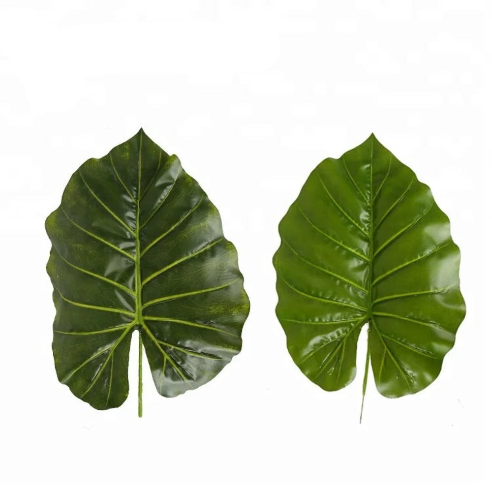 Artificial Taro Decorative Leaf