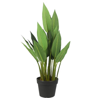 Artisanal Faux Strelitzia Vibrant Decor