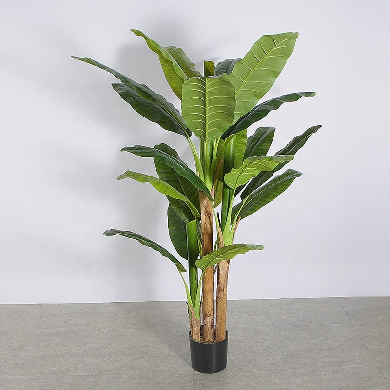 Banana Leaf Faux Tree For Home Accents