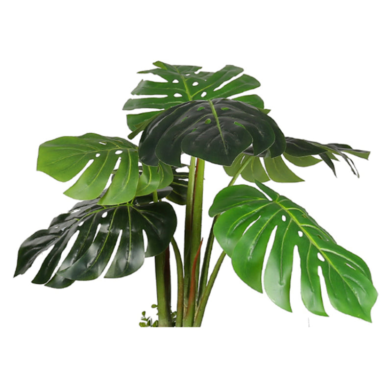 Decorative Bonsai Artificial Monstera Deliciosa Tree