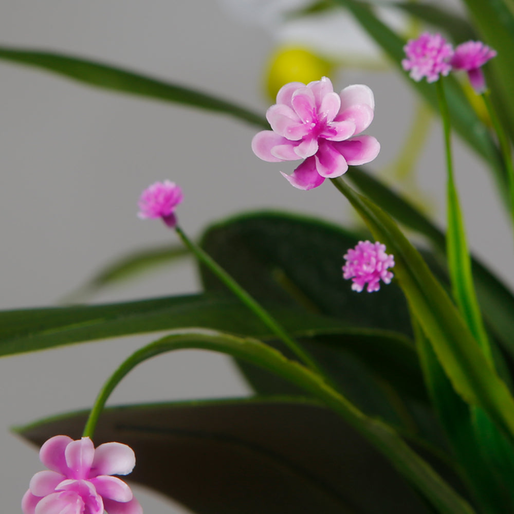 Elegant Faux Orchid Plant