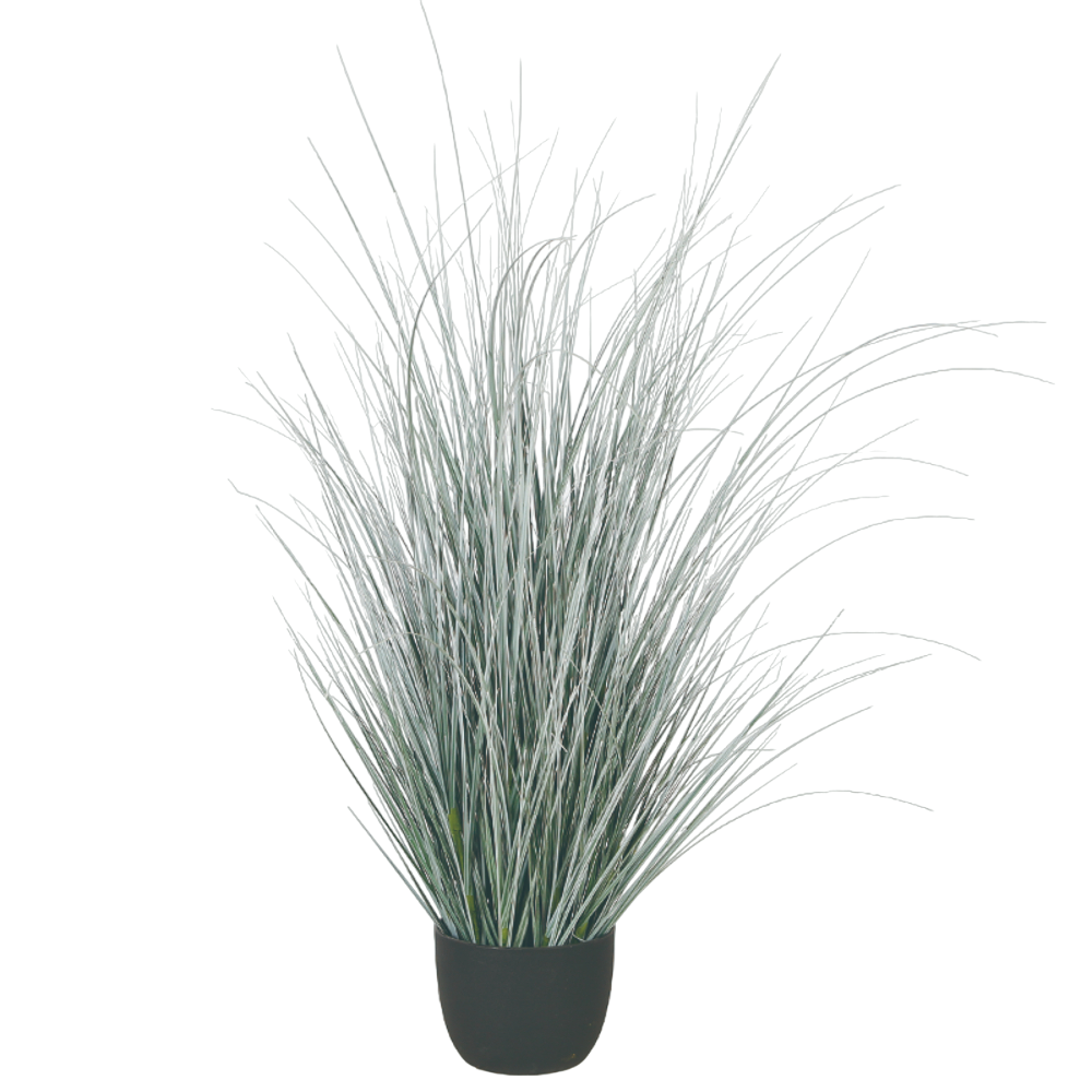 Faux Pampas Grass In Pot