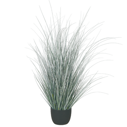 Faux Pampas Grass In Pot