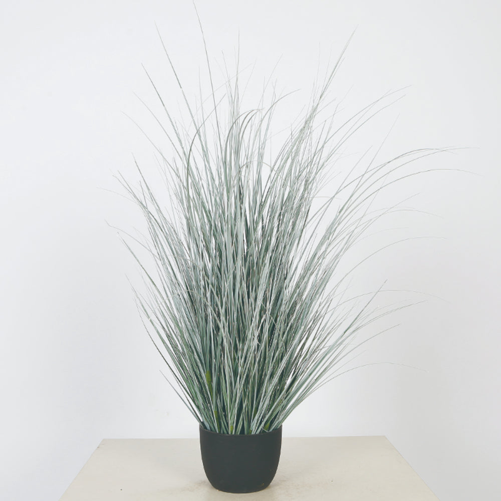 Faux Pampas Grass In Pot