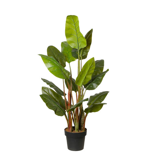 Faux Tropical Fiddle Leaf Fig Tree Decoration