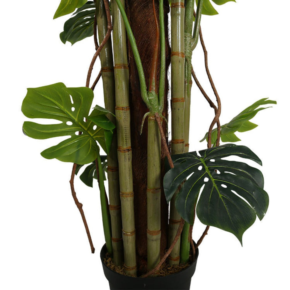 Lush Artificial Monstera Deliciosa Plant