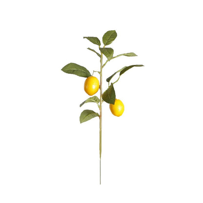 Artificial Lemon Branches For Home