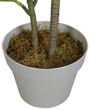 Realistic Artificial Rubber Plant