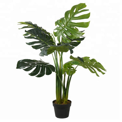 Simulated Monstera Deliciosa Bonsai