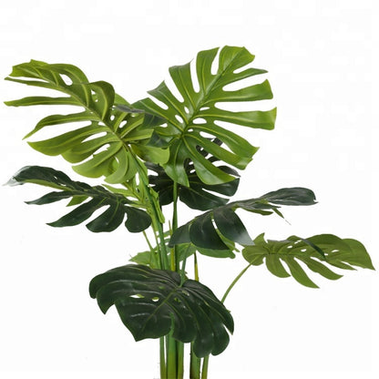 Simulated Monstera Deliciosa Bonsai