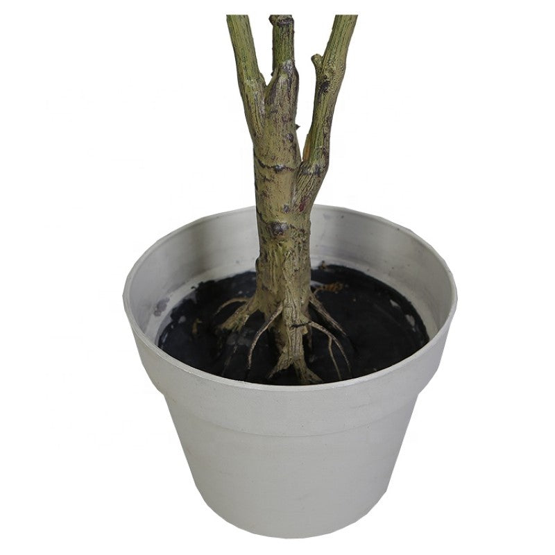 Synthetic Oak Leaf Indoor Tree