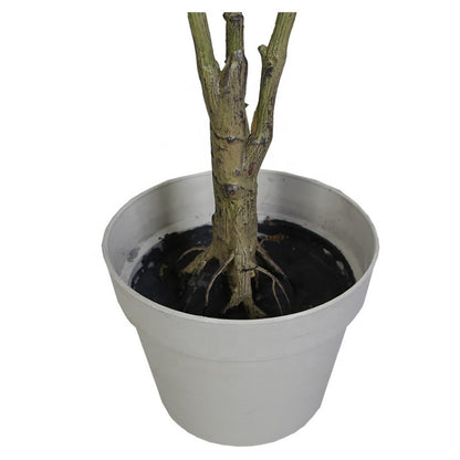 Synthetic Oak Leaf Indoor Tree