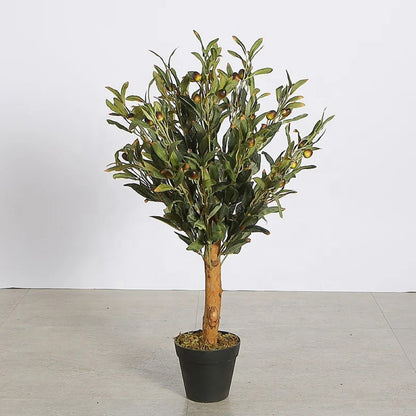 Synthetic Olive Tree Decor