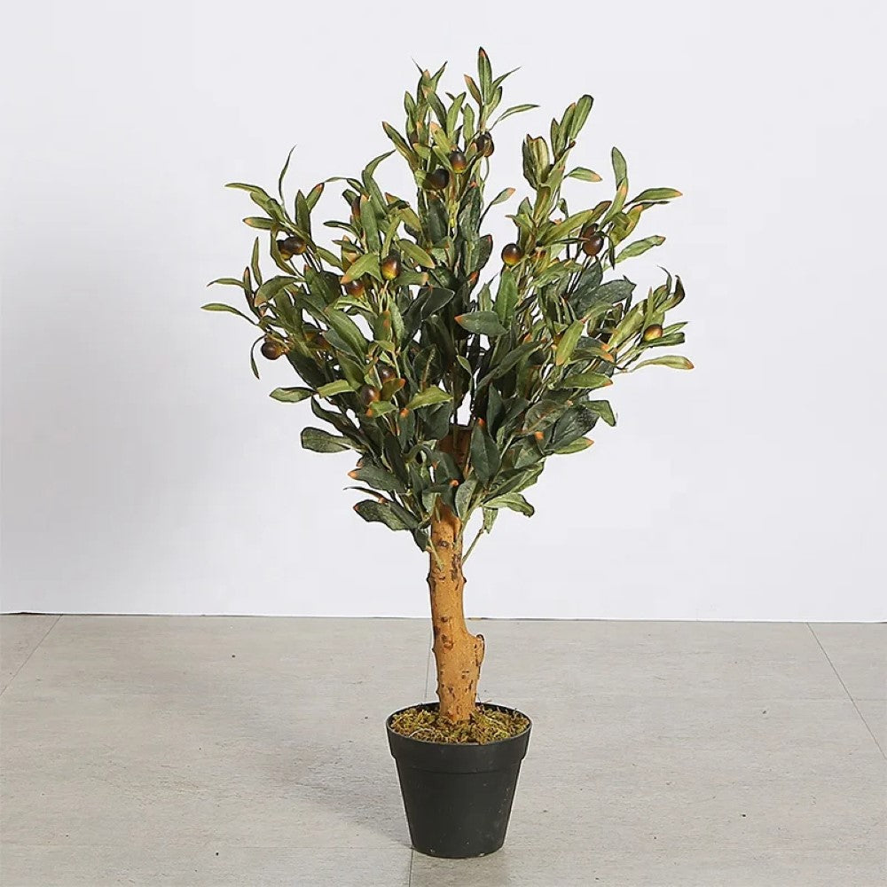 Synthetic Olive Tree Decor