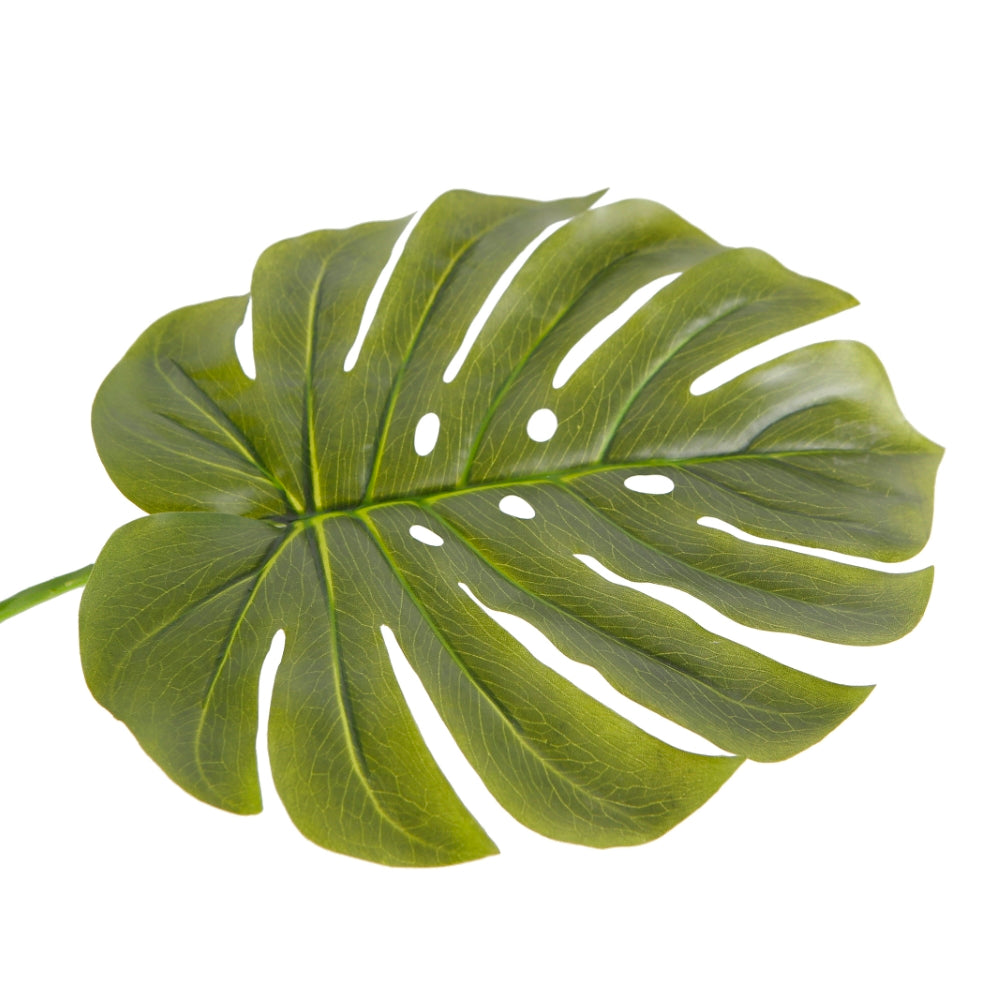 Monstera Deliciosa Artificial Faux Turtle Leaf Plant