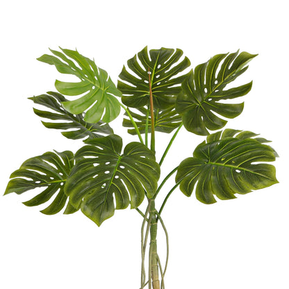 Monstera Deliciosa Artificial Faux Turtle Leaf Plant